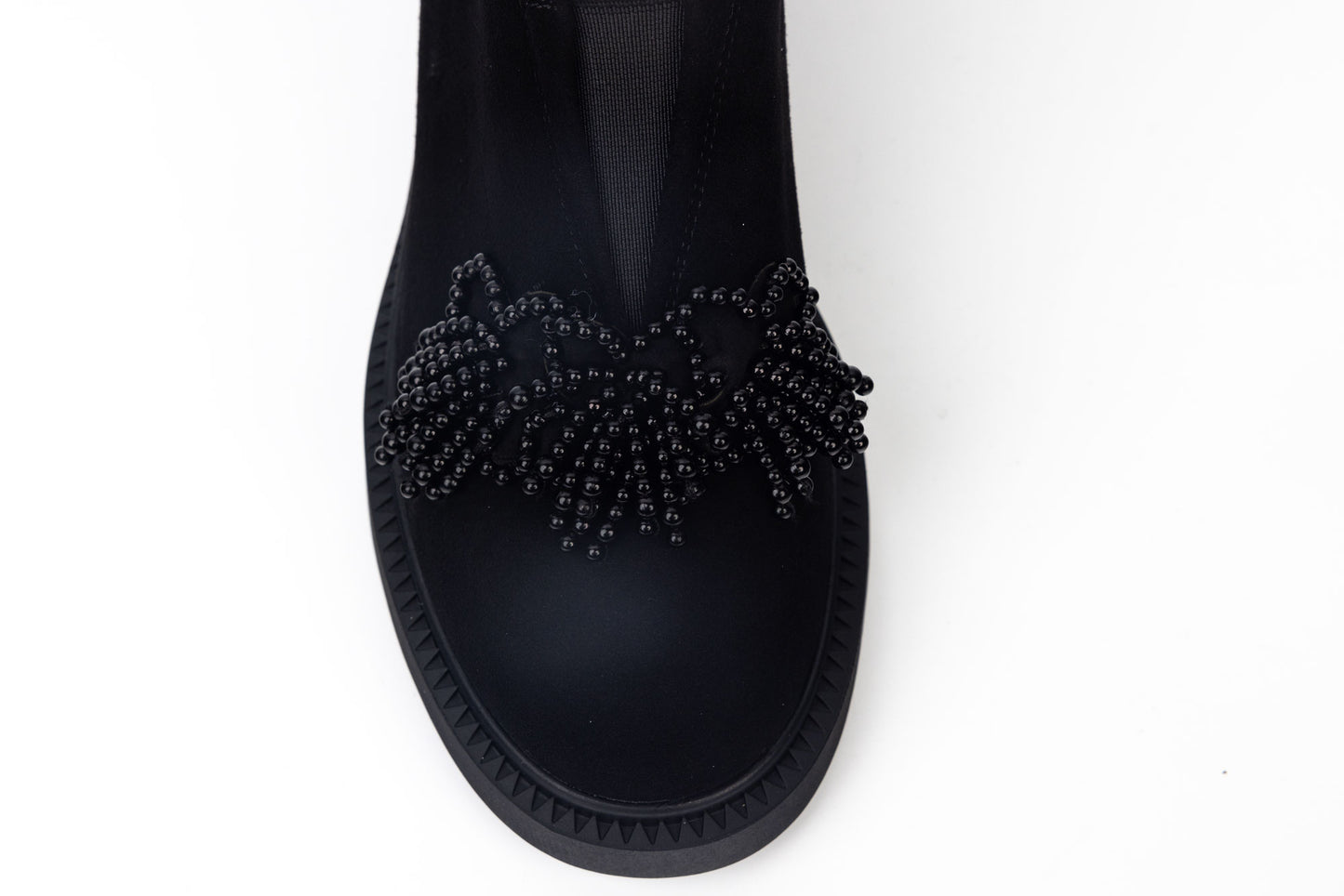 Women's boots made of genuine suede leather BETINA 241 1 N vel