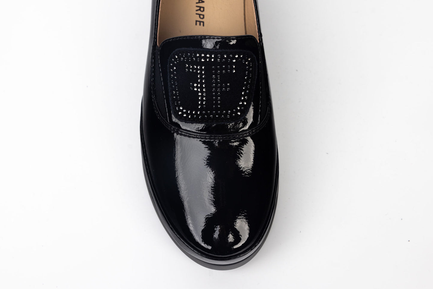 Pantofi dama casual piele naturala lacuita BETINA 6500-6 N lac