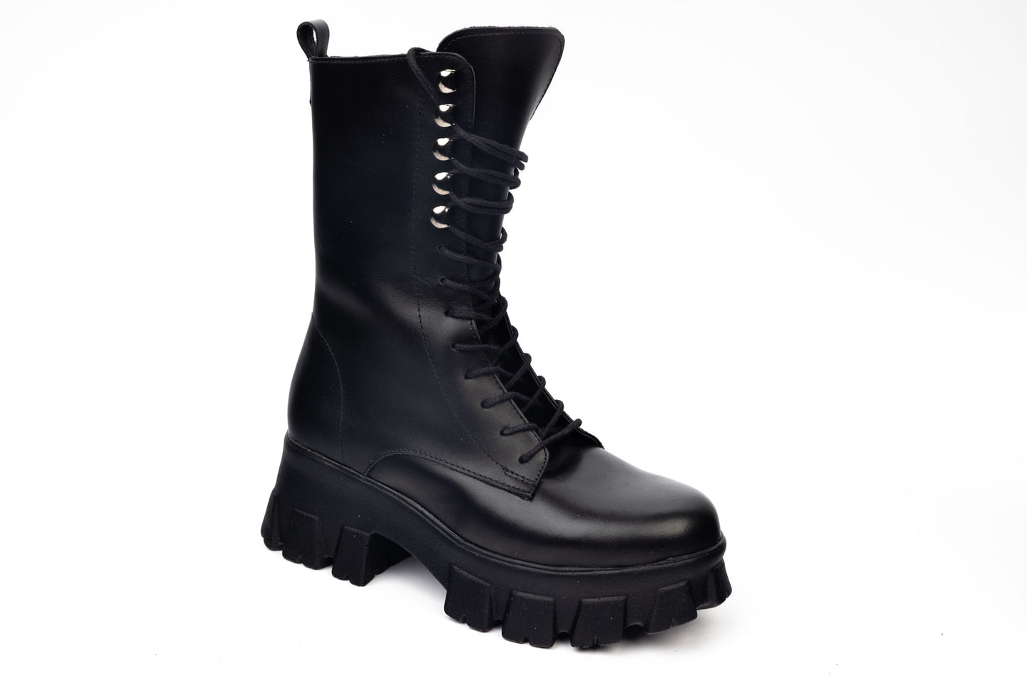 Women's casual boots, natural leather PERLA 1292 N box