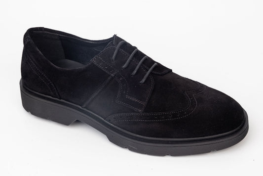 Pantofi barbati piele naturală SILESCO 150 N velur