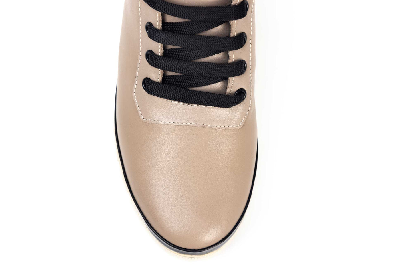 Women's casual shoes made of genuine leather LSD 1552 mink