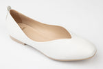 Pantofi dama balerin piele naturală KORDEL 2806 Alb