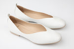 Pantofi dama balerin piele naturală KORDEL 2806 Alb