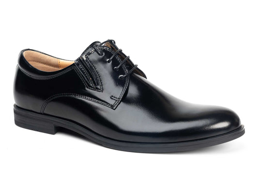 Pantofi barbati din piele naturala CONHPOL 6845-17 negru