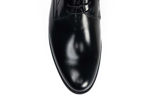 Pantofi barbati din piele naturala CONHPOL 6845-17 negru