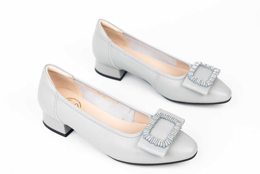 Pantofi dama piele naturala FORMAZIONE 5598 Gri