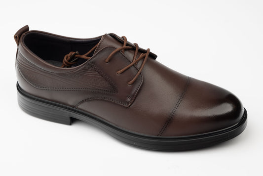 Pantofi barbati casual piele naturală MELS 2173 Maro