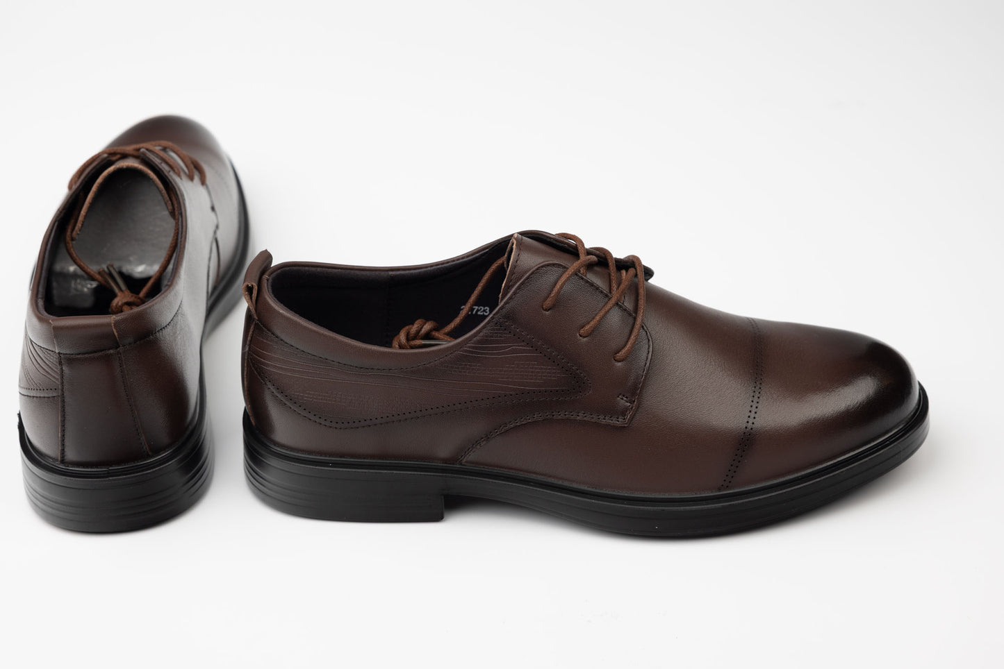Pantofi barbati casual piele naturală MELS 2173 Maro