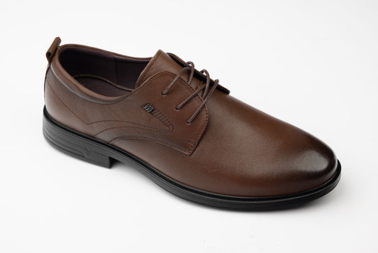 Pantofi barbati piele naturală MELS 817256 Maro