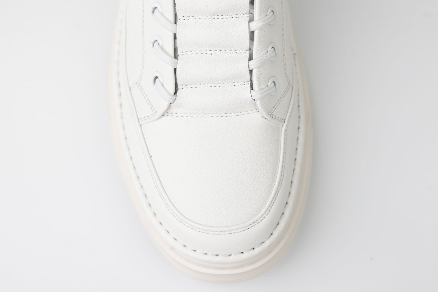 Pantofi casual unisex piele naturală FRANCO GERARDO 25513 Alb