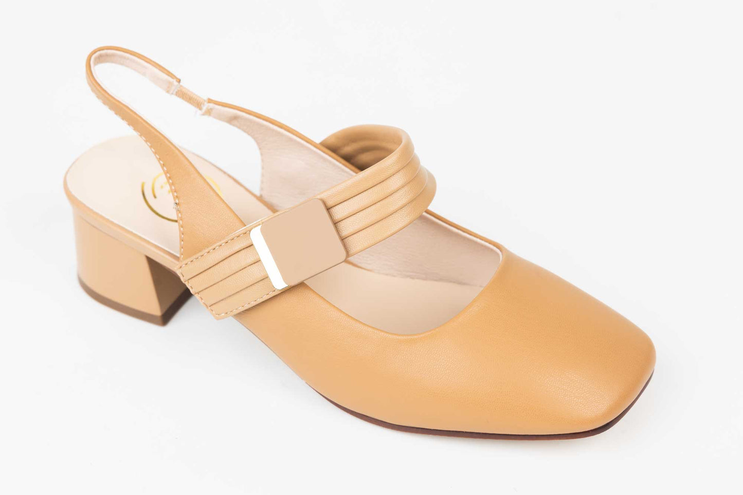 Women's genuine leather shoes FORMAZIONE dec 23066 Apricot