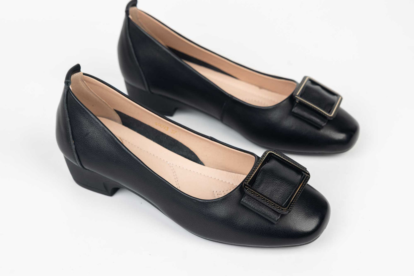 Women's shoes natural leather FORMAZIONE 69093 black