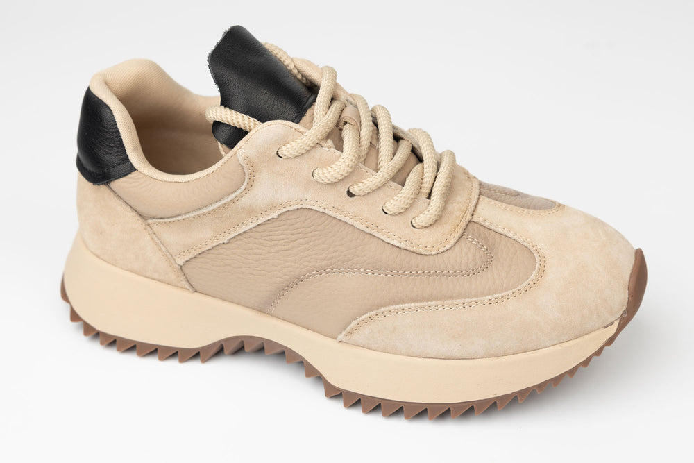 Adidasi dama piele naturală FORMAZIONE 1566825 Crem