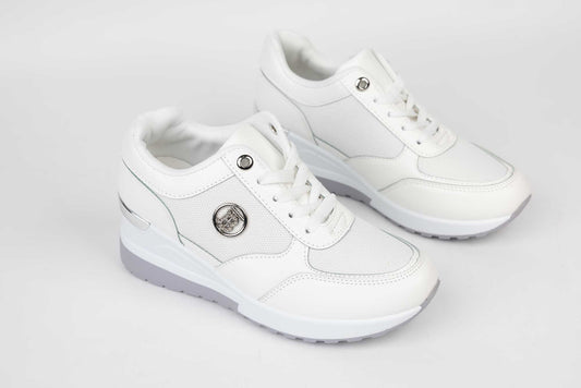 Adidasi dama piele ecologica M-M 37 alb