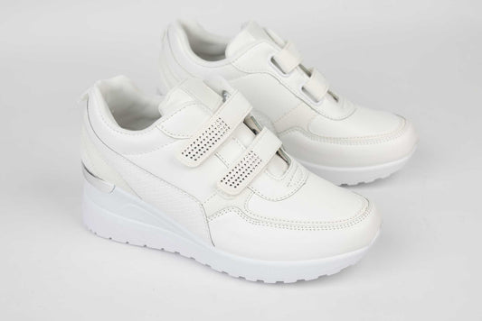 Adidasi dama piele ecologica M-M 1-30 alb