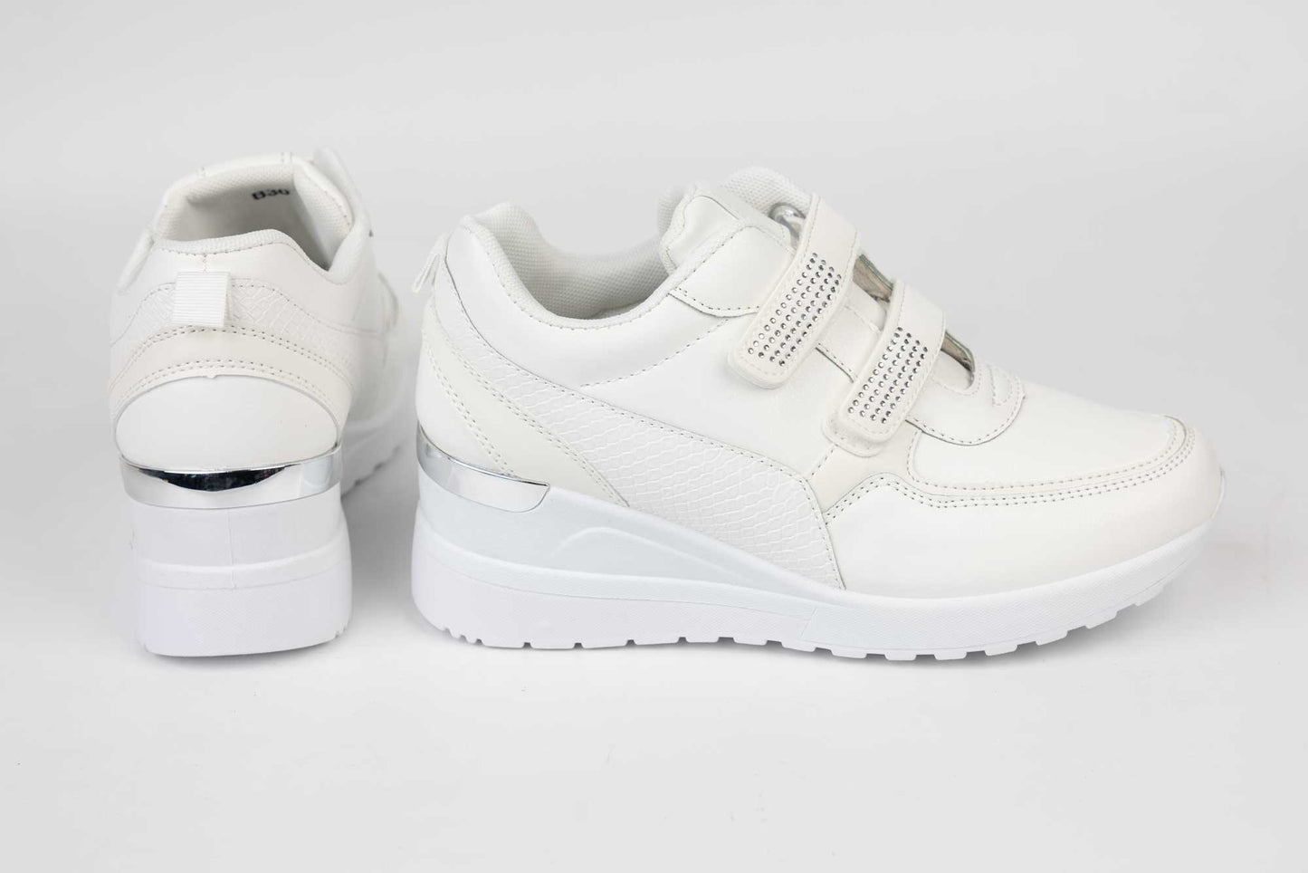 Adidasi dama piele ecologica M-M 1-30 alb