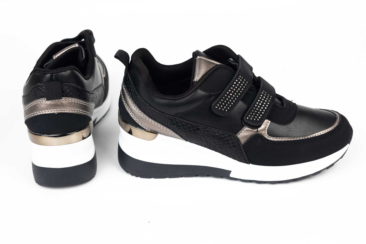 Adidasi dama piele ecologica M-M 1-30 NEGRU