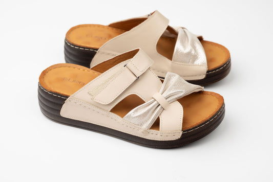 Saboti dama piele naturală LSD 214 Bej