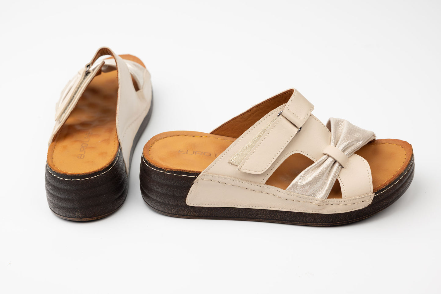 Saboti dama piele naturală LSD 214 Bej