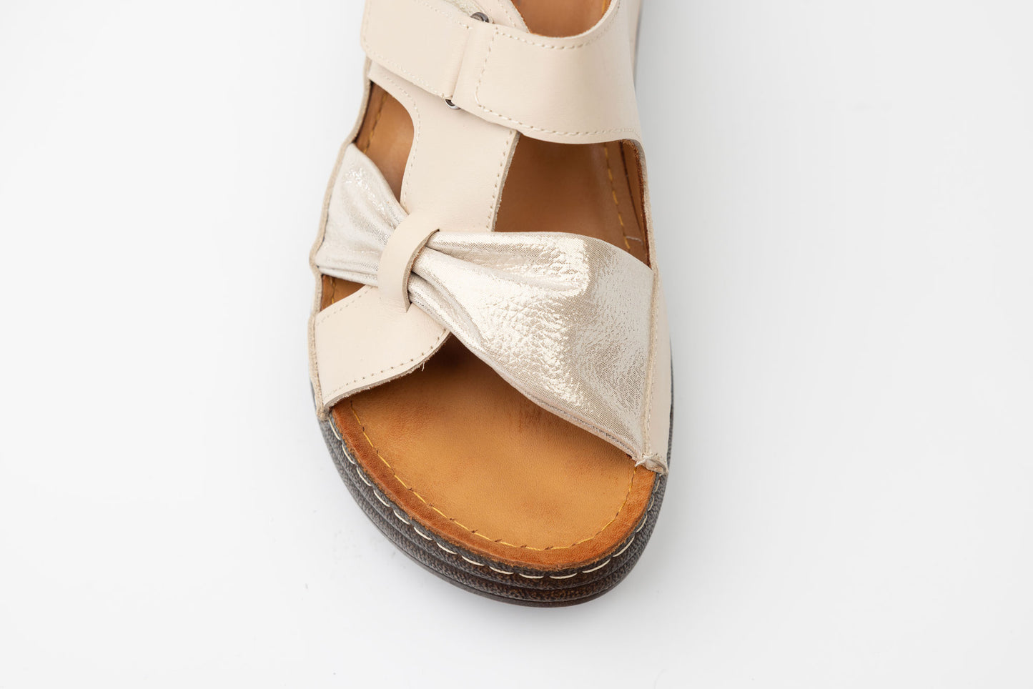 Saboti dama piele naturală LSD 214 Bej