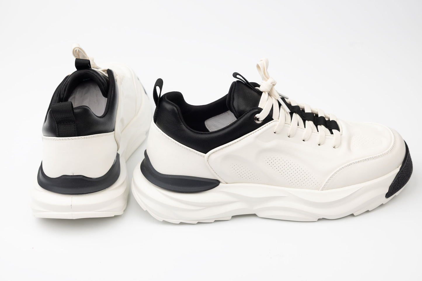 Adidas barbati piele naturală FRANCO GERARDO 8801 Alb