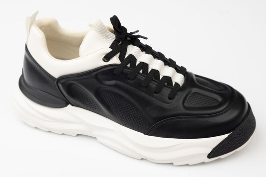 Men's genuine leather sneakers FRANCO GERARDO 8801 NA