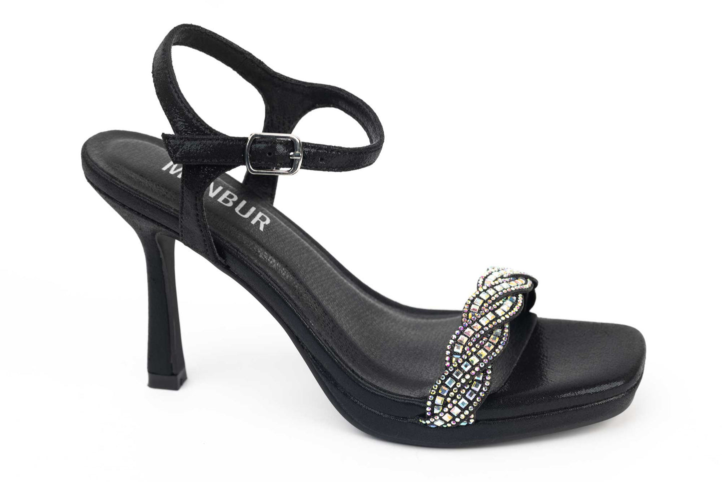 Women's sandals made of eco-leather MENBUR 24796 N