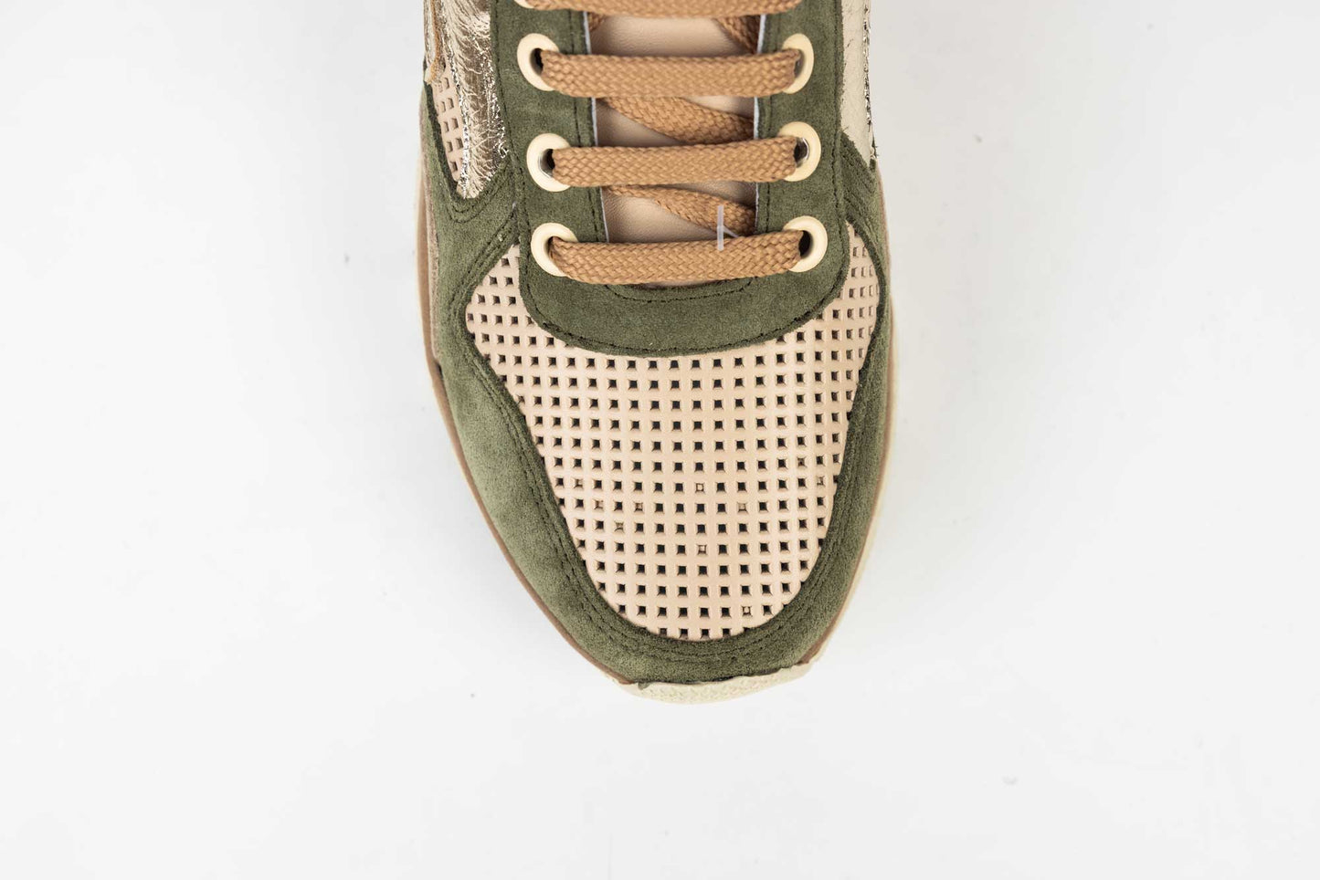 Women's genuine leather shoes DOGATI 70829 Beige Vel