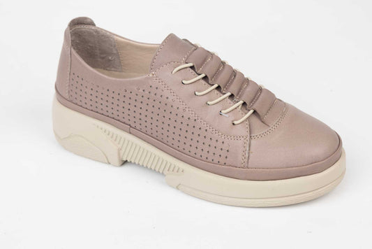 Pantofi dama piele naturala  DOGATI 24100 Vizon