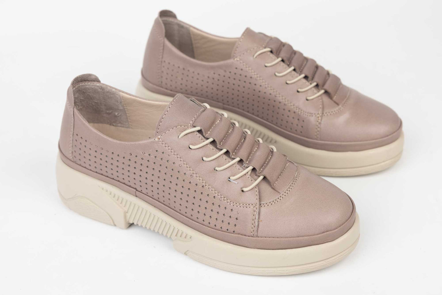 Pantofi dama piele naturala  DOGATI 24100 Vizon