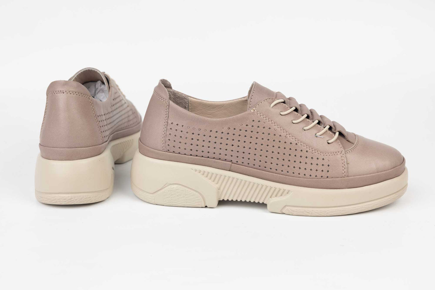 Pantofi dama piele naturala  DOGATI 24100 Vizon