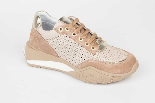 Women's genuine leather shoes DOGATI 70838 Beige