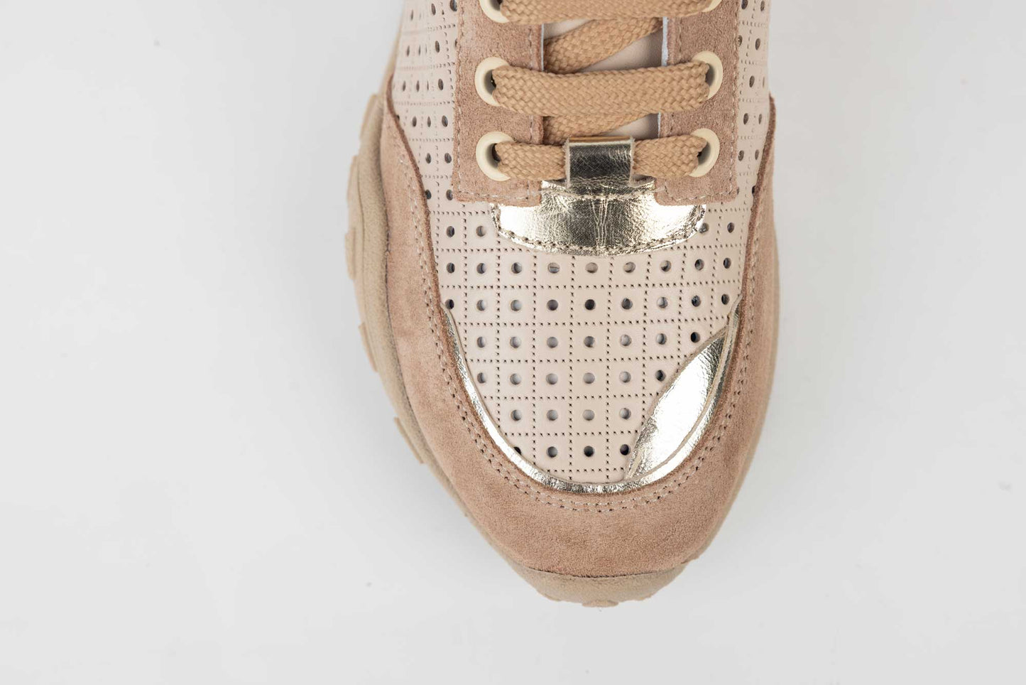 Women's genuine leather shoes DOGATI 70838 Beige