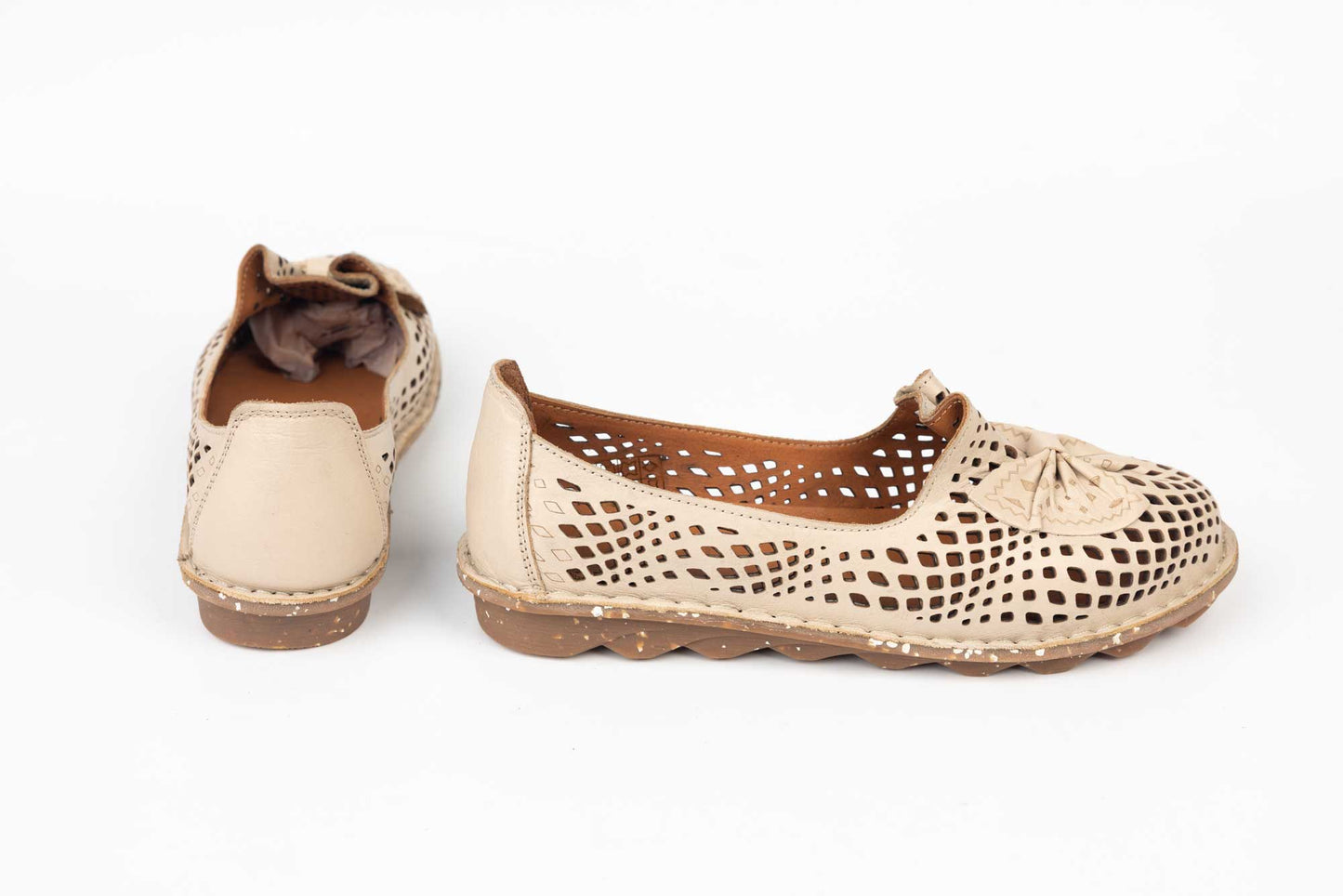 Pantofi dama piele naturala DOGATI 1122 Bej