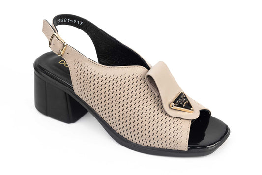 Women's genuine leather sandals DOGATI 9501 Mink