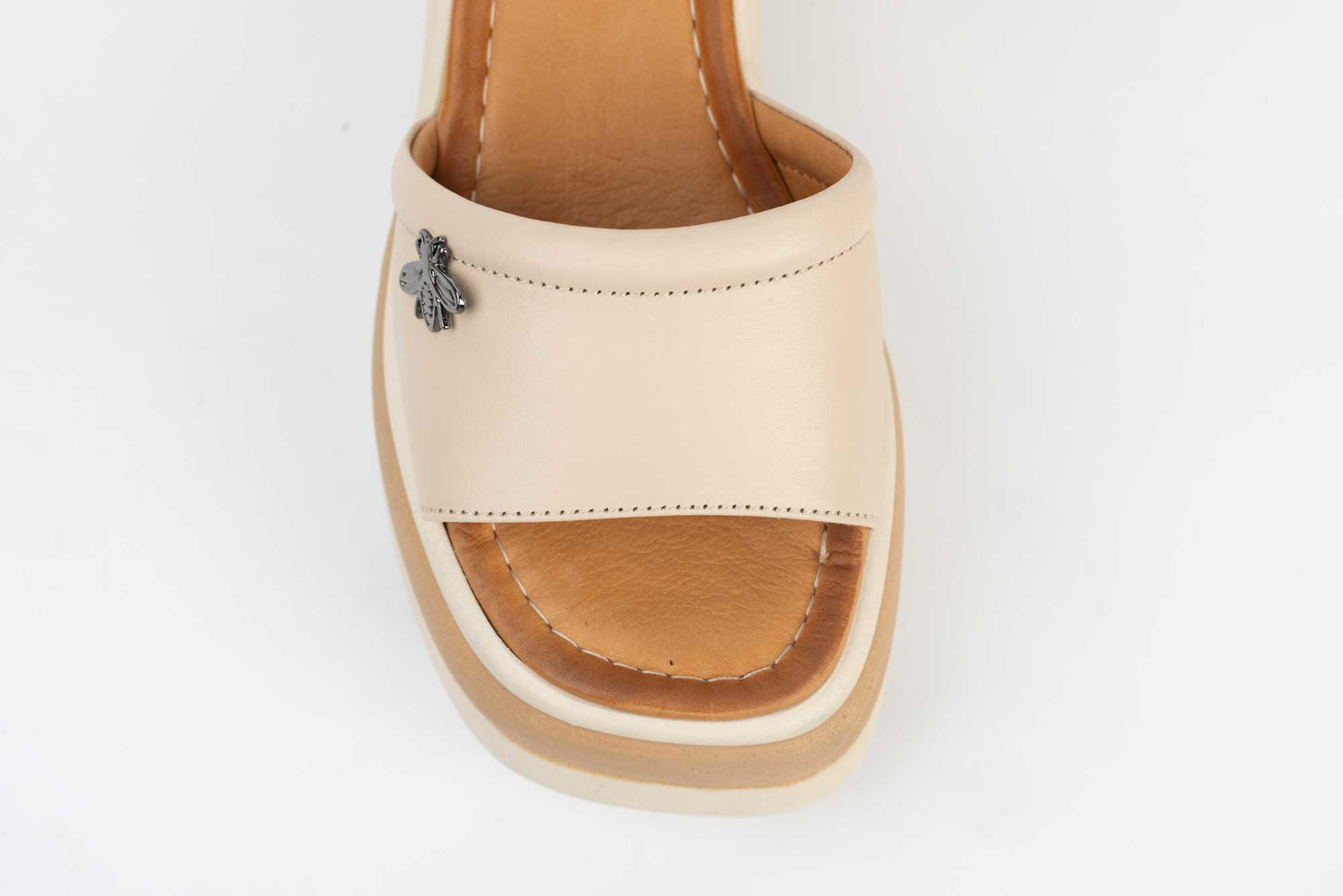 Women's sandals natural leather DOGATI 10859 beige