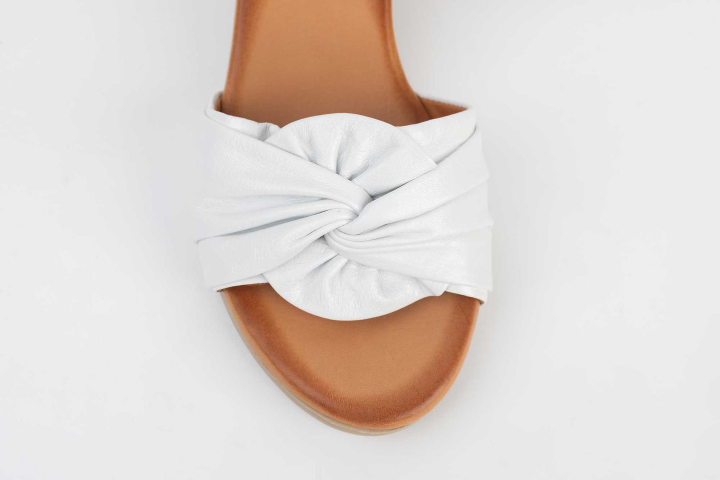 Women's genuine leather sandals DOGATI 783 White