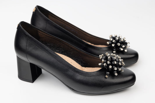 Pantofi dama piele naturală PULSO 1162 N box XXL ACC