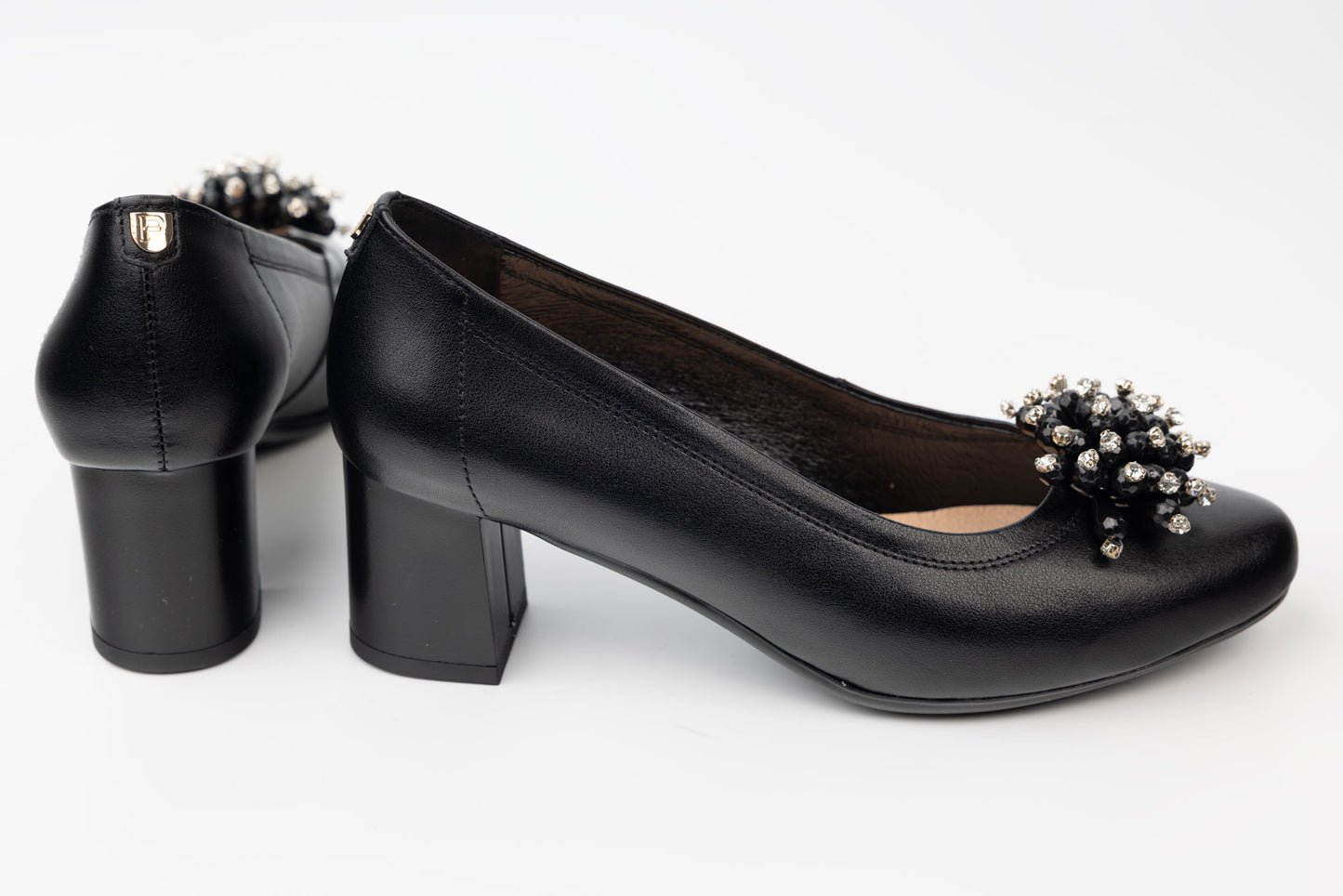 Pantofi dama piele naturală PULSO 1162 N box XXL ACC