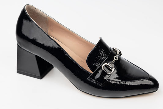 Pantofi dama piele naturală LSD 0256 N lac