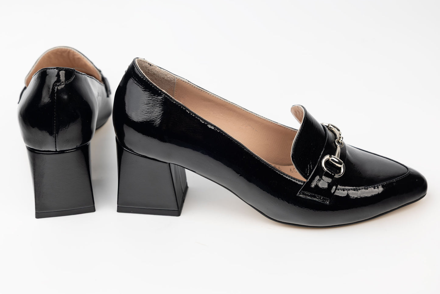Pantofi dama piele naturală LSD 0256 N lac