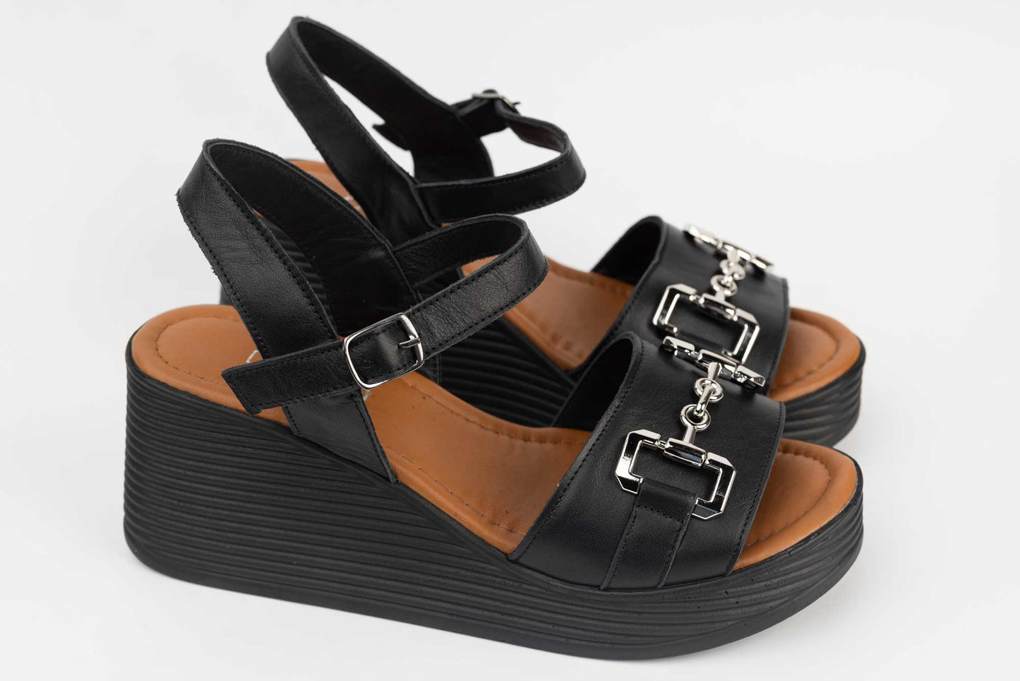 Women's sandals natural leather DOGATI 4019 N