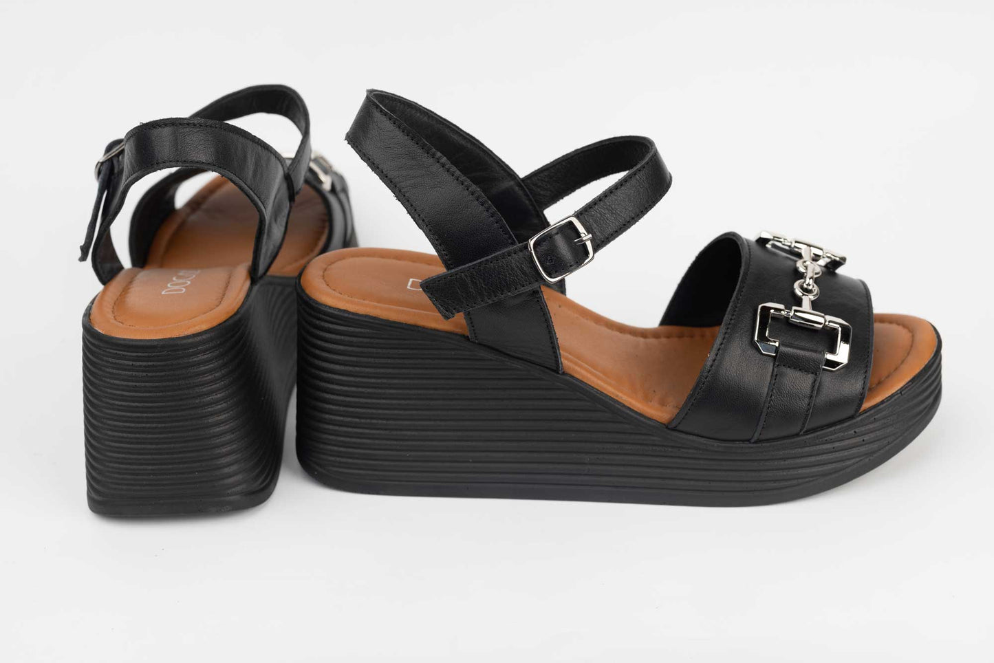 Women's sandals natural leather DOGATI 4019 N