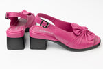 Sandale dama piele naturală LSD 1019 Fuxia