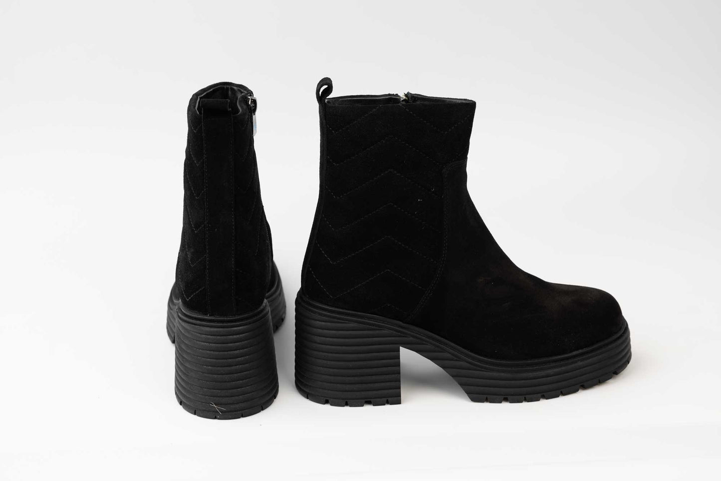 Ghete dama casual piele naturala intoarsa DOGATI 40-413 N vel