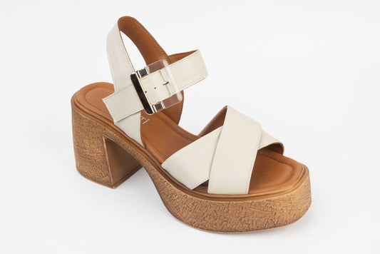 Sandale dama casual piele naturala DOGATI 1409 Bej