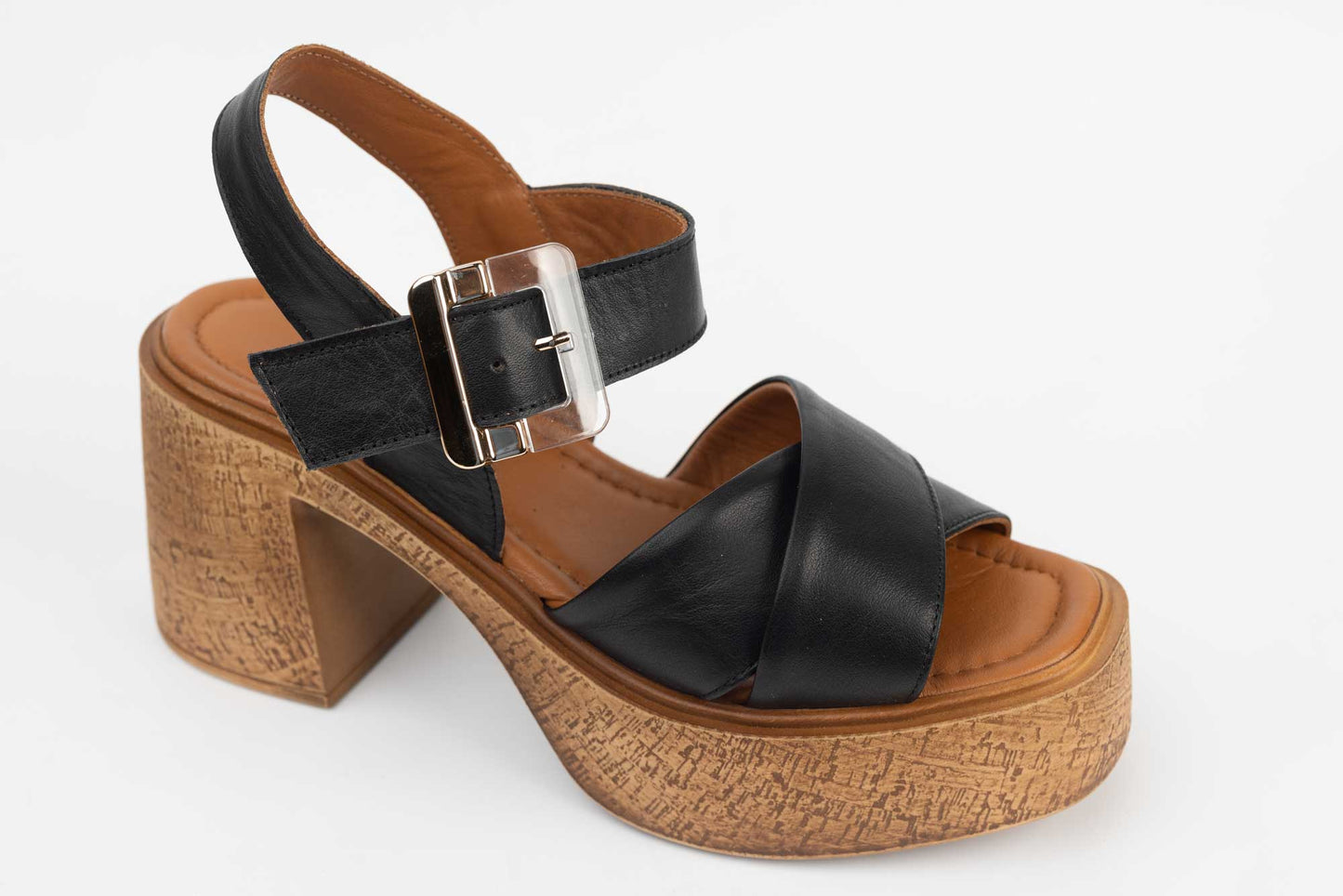 Women's casual sandals made of natural leather DOGATI 1409 N 