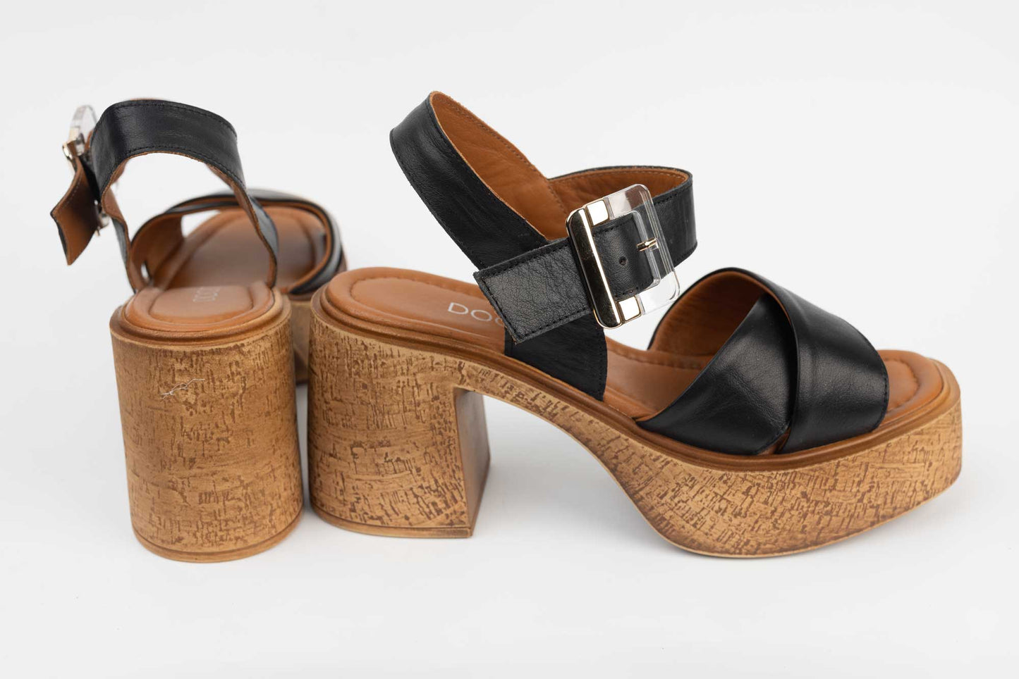 Women's casual sandals made of natural leather DOGATI 1409 N 