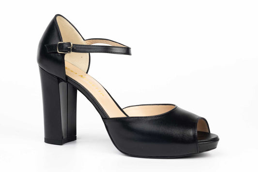 Sandale piele naturală de dama NINA OCCHINI 304-1 N box