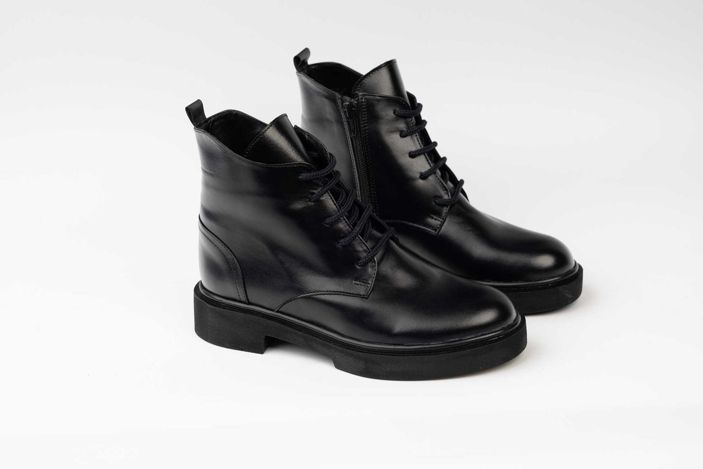 Women's genuine leather boots NIKE 801 N box